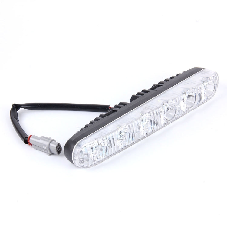 2 PCS LD-006 5730-6SMD 12W 1200LM 7000K White Light  Daytime Running Light.DC 12V - Running Lights by PMC TechLife | Online Shopping South Africa | PMC TechLife | Buy Now Pay Later Mobicred