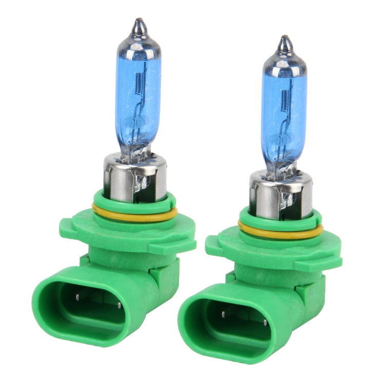 2 PCS 9005 Halogen Head Lamp 12V 100W 2400 LM 5000K Warm White Light - Halogen Lights by PMC TechLife | Online Shopping South Africa | PMC TechLife | Buy Now Pay Later Mobicred