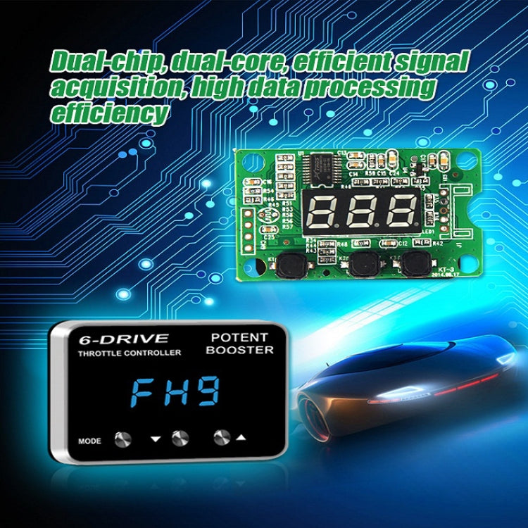 TROS TS-6Drive Potent Booster Electronic Throttle Controller for Jeep Wrangler JL 2018-2019 - Car Modification by TROS | Online Shopping South Africa | PMC Jewellery | Buy Now Pay Later Mobicred
