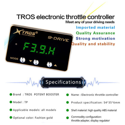 TROS TP 9-Drive Electronic Throttle Controller for Jeep Wrangler JK 2007-2017 - Car Modification by TROS | Online Shopping South Africa | PMC Jewellery | Buy Now Pay Later Mobicred