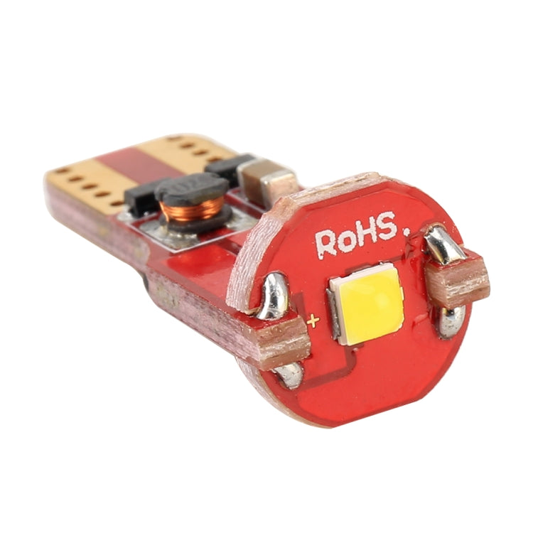 2 PCS T10 / W5W / 168 / 194 DC12V / 1.6W / 6000K / 130LM 3LEDs SMD-3030 Car Red Board Clearance Light (White Light) - Clearance Lights by PMC Jewellery | Online Shopping South Africa | PMC Jewellery | Buy Now Pay Later Mobicred