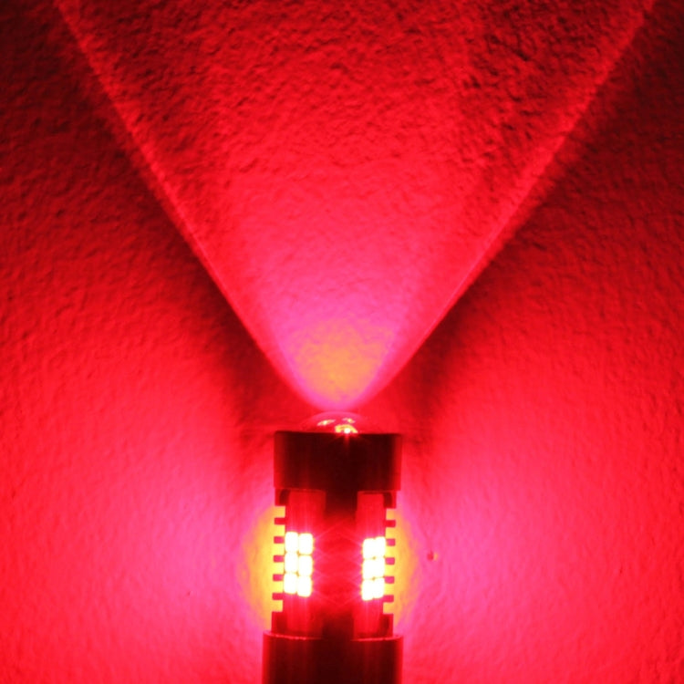 2 PCS 10.5W 1157-2835-21smd Red LED Car Brake Light Tail Light Bulb, DC 12-24V(Red Light) - Brake Lights by PMC TechLife | Online Shopping South Africa | PMC TechLife | Buy Now Pay Later Mobicred