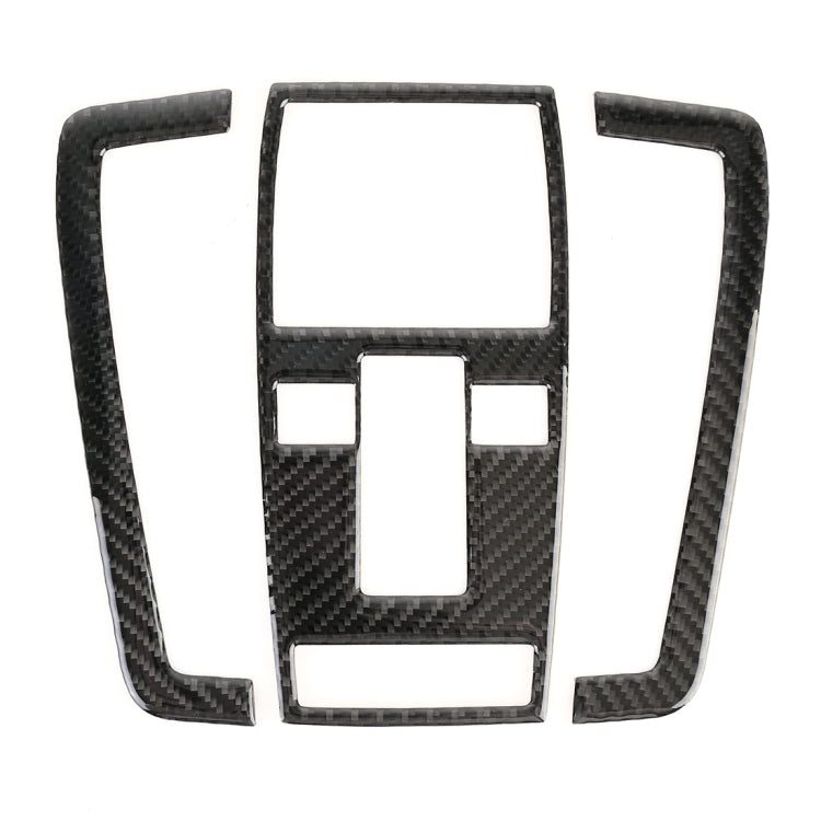 3 PCS Car Front Dome Light Panel Carbon Fiber Decorative Sticker for Mercedes-Benz W204 - Car Interior Mouldings by PMC TechLife | Online Shopping South Africa | PMC TechLife | Buy Now Pay Later Mobicred