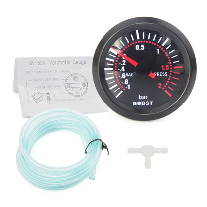 52mm 12V Universal Car Modified Bar Boost Gauge - Clocks & Car Meters by PMC Jewellery | Online Shopping South Africa | PMC Jewellery | Buy Now Pay Later Mobicred