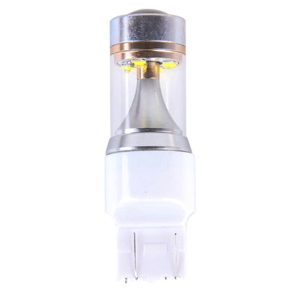 2 PCS T20/7443 350 LM 6000K Dual Wires 30W White Light 6 LED CREE Canbus Car Brake Light Bulb, DC 12V - Brake Lights by PMC Jewellery | Online Shopping South Africa | PMC Jewellery | Buy Now Pay Later Mobicred