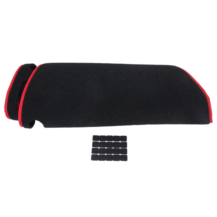 Dark Mat Car Dashboard Cover Car Light Pad Instrument Panel Sunscreen Car Mats for Cadillac (Please note the model and year)(Red) - Sound & Heat Insulation Cotton by PMC TechLife | Online Shopping South Africa | PMC TechLife | Buy Now Pay Later Mobicred