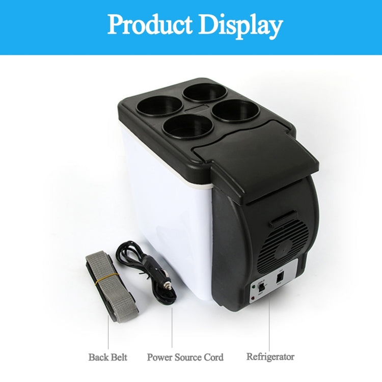 Car Auto 48W Portable Multi-Function Cooling and Warming 6L Low Noise Refrigerator for Car and Home, Cord Length: 1.8m - Refrigerators by PMC TechLife | Online Shopping South Africa | PMC TechLife | Buy Now Pay Later Mobicred