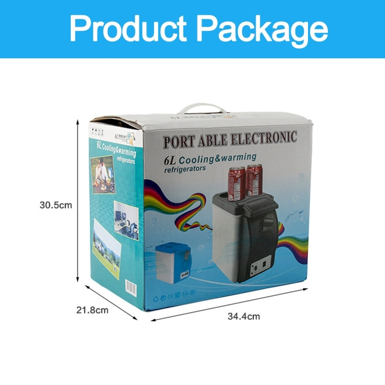 Car Auto 48W Portable Multi-Function Cooling and Warming 6L Low Noise Refrigerator for Car and Home, Cord Length: 1.8m - Refrigerators by PMC TechLife | Online Shopping South Africa | PMC TechLife | Buy Now Pay Later Mobicred