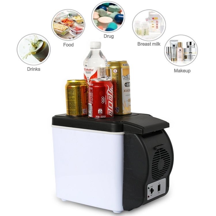 Car Auto 48W Portable Multi-Function Cooling and Warming 6L Low Noise Refrigerator for Car and Home, Cord Length: 1.8m - Refrigerators by PMC TechLife | Online Shopping South Africa | PMC TechLife | Buy Now Pay Later Mobicred