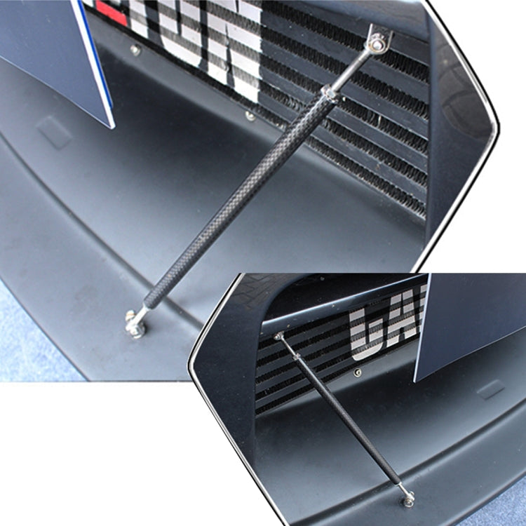 2 PCS Car Modification Large Surrounded By The Rod Telescopic Lever Front and Rear Bars Fixed Front Lip Back Shovel Adjustable Small Rod, Length: 15cm(Black) - free shipping - PMC TechLife - Order now!