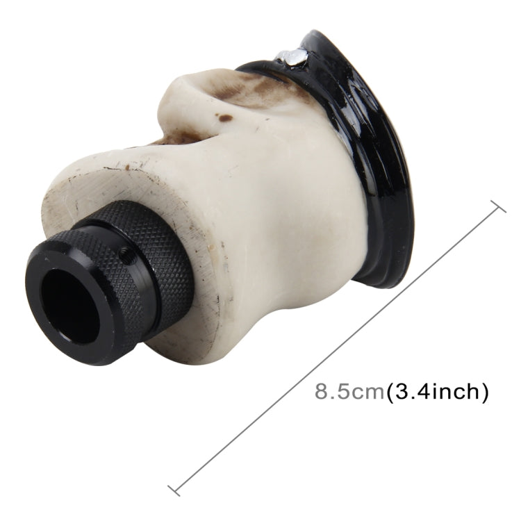 Universal Skull with A Hat Shape Car Gear Shift Knob Modified Car Gear Shift Knob Auto Transmission Shift Lever Knob Resin Gear Knobs - Shift Knob by PMC TechLife | Online Shopping South Africa | PMC TechLife | Buy Now Pay Later Mobicred