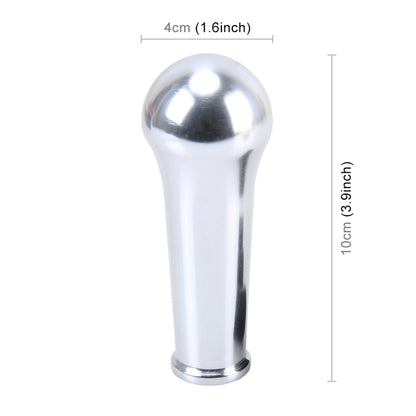 Universal Car Modified Shifter Lever Cover Manual Automatic Gear Shift Knob, Size: 10*4cm (Silver) - Shift Knob by PMC Jewellery | Online Shopping South Africa | PMC Jewellery | Buy Now Pay Later Mobicred