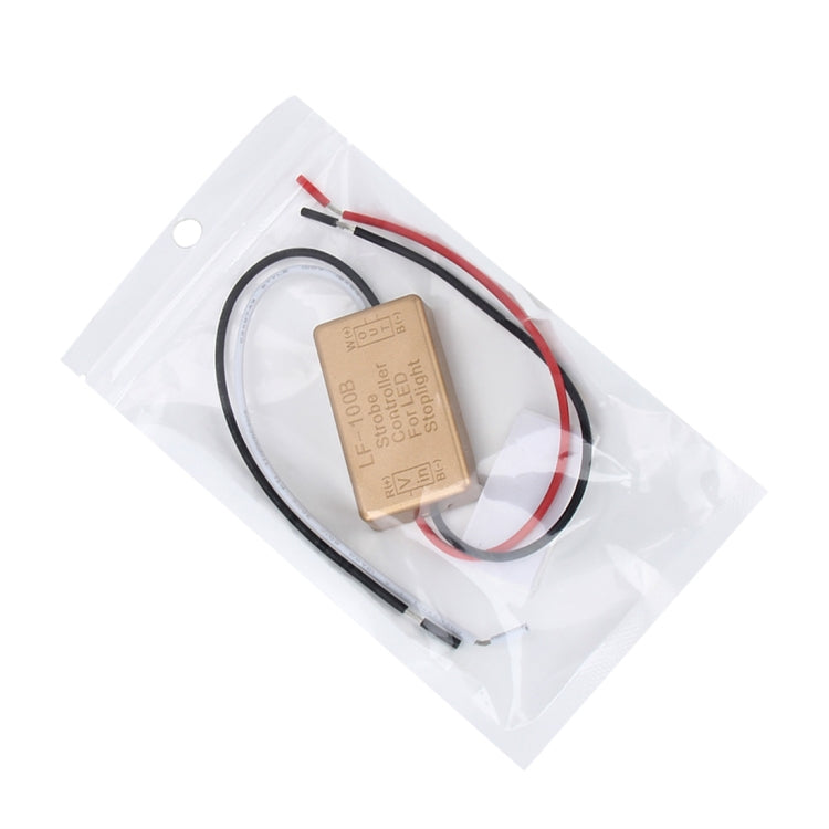 LF-100B Flash Strobe Controller Box Flasher Module for LED Brake Tail Stop Light - Car Light Accessories by PMC Jewellery | Online Shopping South Africa | PMC Jewellery | Buy Now Pay Later Mobicred