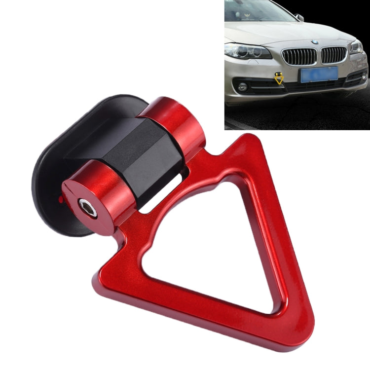 Car Truck Bumper Triangle Tow Hook Adhesive Decal Sticker Exterior Decoration (Red) - Towing Bars by PMC TechLife | Online Shopping South Africa | PMC TechLife | Buy Now Pay Later Mobicred