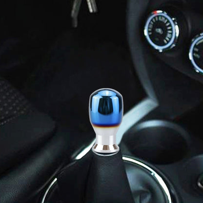 Universal Vehicle Car Blue Aluminum Alloy Gear Shifter Lever Manual Automatic Shift Knob Adapter, Size: 4.4x7.8cm - Shift Knob by PMC Jewellery | Online Shopping South Africa | PMC Jewellery