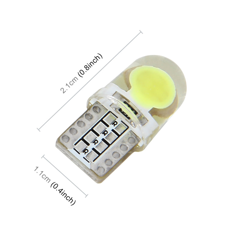 10 PCS T10 W5W DC 12V 1W 60LM Car Clearance Lights LED Marker Lamps with Decoder - Clearance Lights by PMC Jewellery | Online Shopping South Africa | PMC Jewellery | Buy Now Pay Later Mobicred