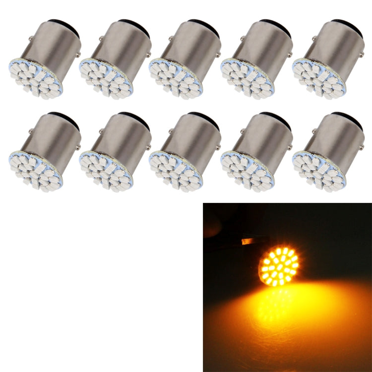 10 PCS Car Auto 1.2W 1157 BAY15D 22-LED Bulbs Brake Light - free shipping - PMC TechLife - Order now!