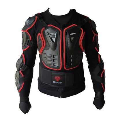 SULAITE BA-03 SUV Motorbike Bicycle Outdoor Sports Armor Protective Jacket, Size: XL(Red) - Protective Gear by SULAITE | Online Shopping South Africa | PMC Jewellery | Buy Now Pay Later Mobicred