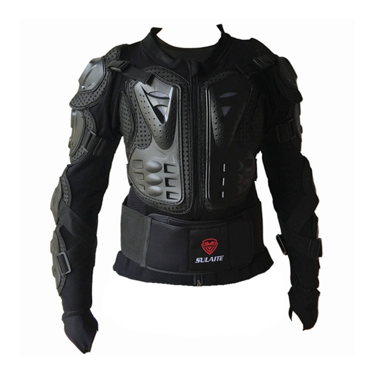 SULAITE BA-03 SUV Motorbike Bicycle Outdoor Sports Armor Protective Jacket, Size: XXXL(Black) - Protective Gear by SULAITE | Online Shopping South Africa | PMC Jewellery | Buy Now Pay Later Mobicred