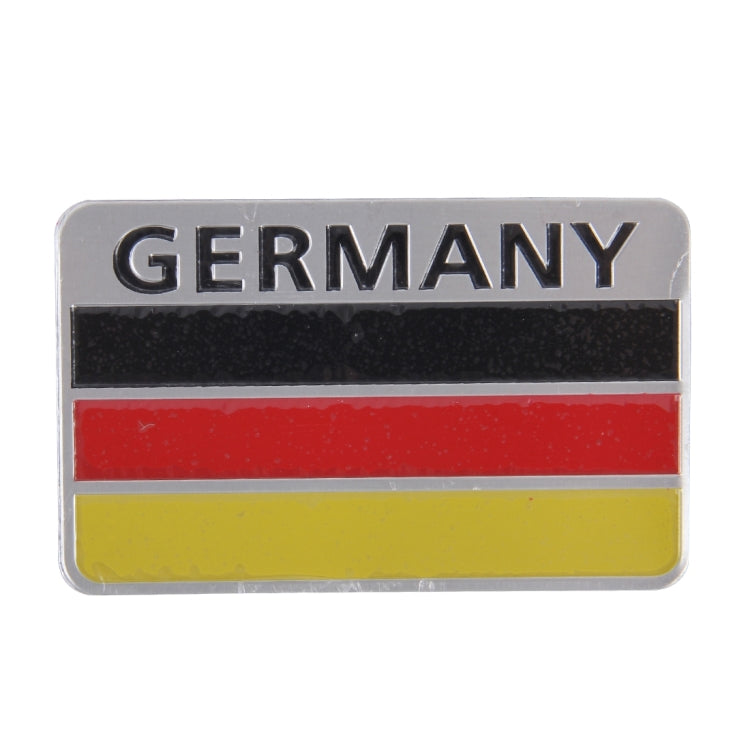 Germany Flag Style Metal Car Sticker - 3D Metal Sticker by PMC TechLife | Online Shopping South Africa | PMC TechLife | Buy Now Pay Later Mobicred