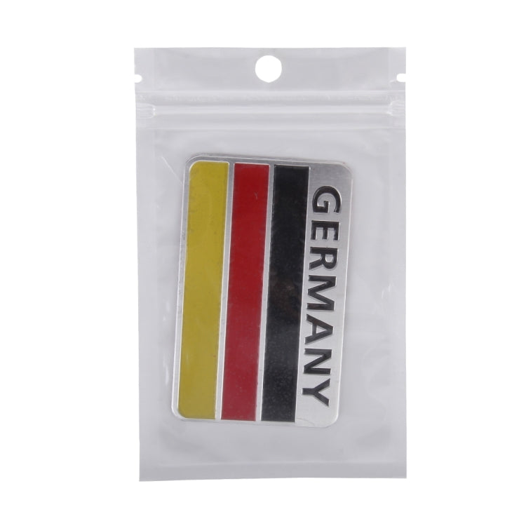 Germany Flag Style Metal Car Sticker - 3D Metal Sticker by PMC TechLife | Online Shopping South Africa | PMC TechLife | Buy Now Pay Later Mobicred
