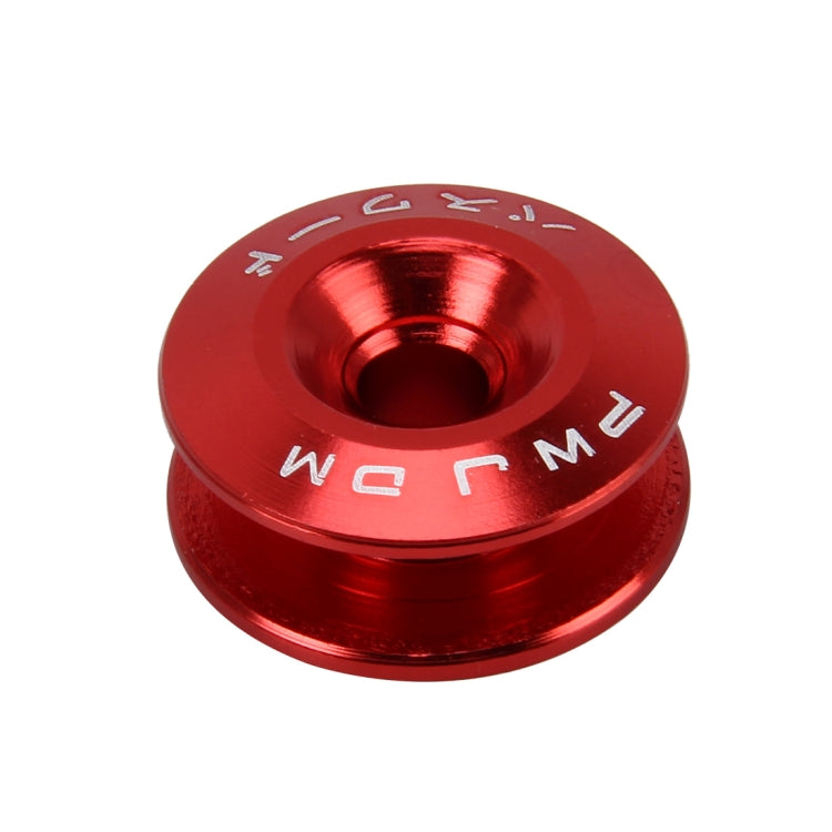 4 PCS Car Modified Screw Gaskets Bodywork Stainless Steel Gasket Bolts, Diameter: 24mm(Red) - Nuts & Bolts by PMC TechLife | Online Shopping South Africa | PMC TechLife | Buy Now Pay Later Mobicred