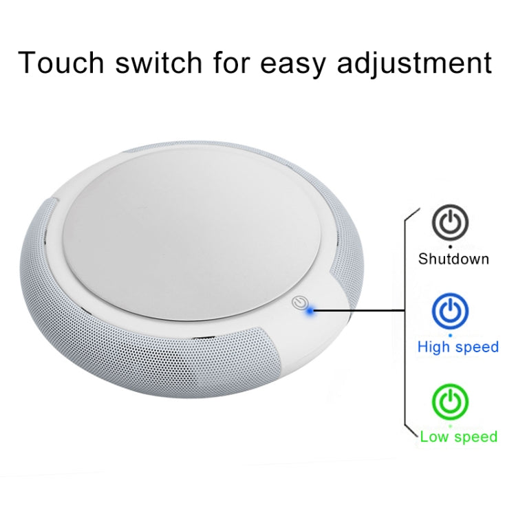 CARZOR Z1 2W USB Car Air Purifier Negative Ions Air Cleaner(White) - Air Purifier by PMC TechLife | Online Shopping South Africa | PMC TechLife | Buy Now Pay Later Mobicred