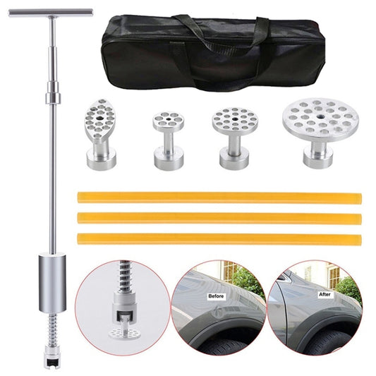 7 in 1 Auto Repair Body Tool Kit PDR Dent Paintless Repair Tools Dent Puller T Bar Slide Hammer Reverse Hammer for Dent - Sheet Metal Tools by PMC Jewellery | Online Shopping South Africa | PMC Jewellery | Buy Now Pay Later Mobicred