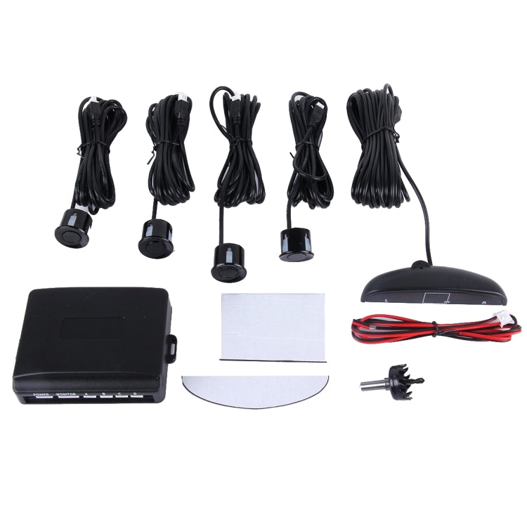 Car Voice Prompt Reverse Backup Radar System - Premium Quality 4 Parking Sensors Car Reverse Backup Radar System with LCD Display - Radar Detectors by PMC TechLife | Online Shopping South Africa | PMC TechLife | Buy Now Pay Later Mobicred