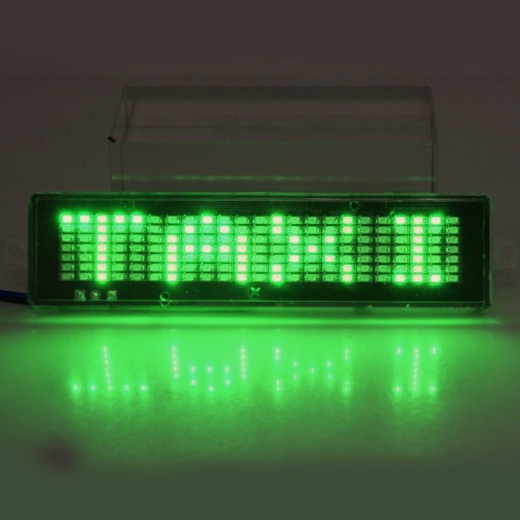 DC 12V Car LED Programmable Showcase Message Sign Scrolling Display Lighting Board with Remote Control (Green Light) - Car Monitor by PMC Jewellery | Online Shopping South Africa | PMC Jewellery | Buy Now Pay Later Mobicred