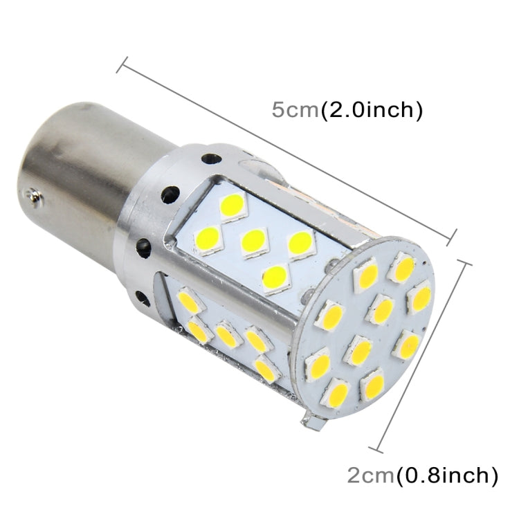 1156/BA15S DC 12V 18W Car Auto Turn Light  Backup Light with 33LEDs SMD-3030 Lamps (White Light) - Arrow Turn Lights by PMC Jewellery | Online Shopping South Africa | PMC Jewellery | Buy Now Pay Later Mobicred