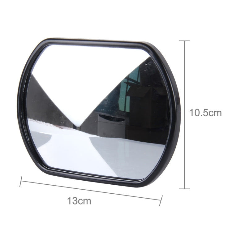 3R-025 Truck Blind Spot Rear View Wide Angle Mirror, Size: 14cm × 10.5cm(Black) - Convex Mirror & Accessories by 3R | Online Shopping South Africa | PMC Jewellery