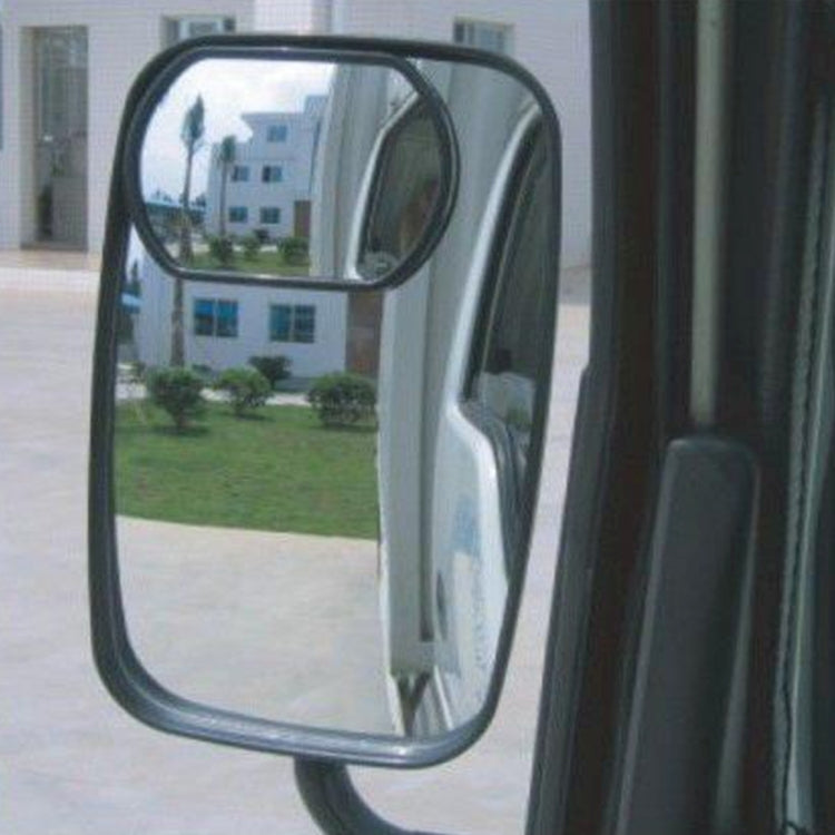 3R-025 Truck Blind Spot Rear View Wide Angle Mirror, Size: 14cm × 10.5cm(Black) - Convex Mirror & Accessories by 3R | Online Shopping South Africa | PMC Jewellery