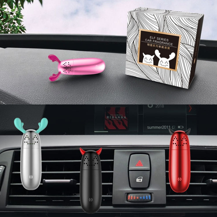 General Metal Car Aromatherapy Automotive  Aromatherapy Clamp Air Purifier Humidifier (Black) - Air Freshener by PMC Jewellery | Online Shopping South Africa | PMC Jewellery | Buy Now Pay Later Mobicred