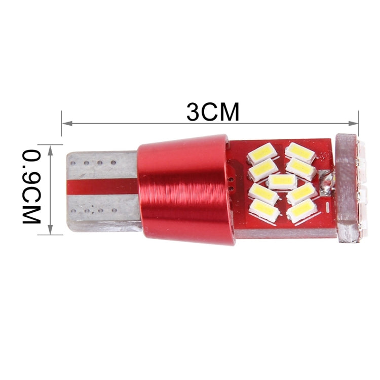 2 PCS T10 5W 27 SMD-3014 LEDs Car Clearance Light Lamp, DC 12V(White Light) - Clearance Lights by PMC TechLife | Online Shopping South Africa | PMC TechLife | Buy Now Pay Later Mobicred