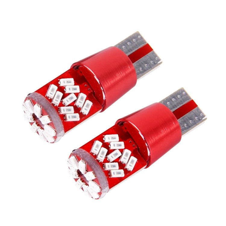 2 PCS T10 5W 27 SMD-3014 LEDs Car Clearance Light Lamp, DC 12V(Yellow Light) - Clearance Lights by PMC TechLife | Online Shopping South Africa | PMC TechLife | Buy Now Pay Later Mobicred