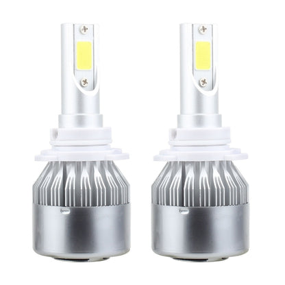 2 PCS 9006 18W 1800 LM 6000K IP68 Casnbus Constant Current Car LED Headlight with 2 COB Lamps, DC 9-36V(White Light) - LED Headlamps by PMC Jewellery | Online Shopping South Africa | PMC Jewellery | Buy Now Pay Later Mobicred