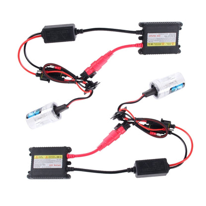 2PCS 35W HB4/9006 2800 LM Slim HID Xenon Light with 2 Alloy HID Ballast, High Intensity Discharge Lamp, Color Temperature: 8000K - Xenon Lights by PMC Jewellery | Online Shopping South Africa | PMC Jewellery | Buy Now Pay Later Mobicred