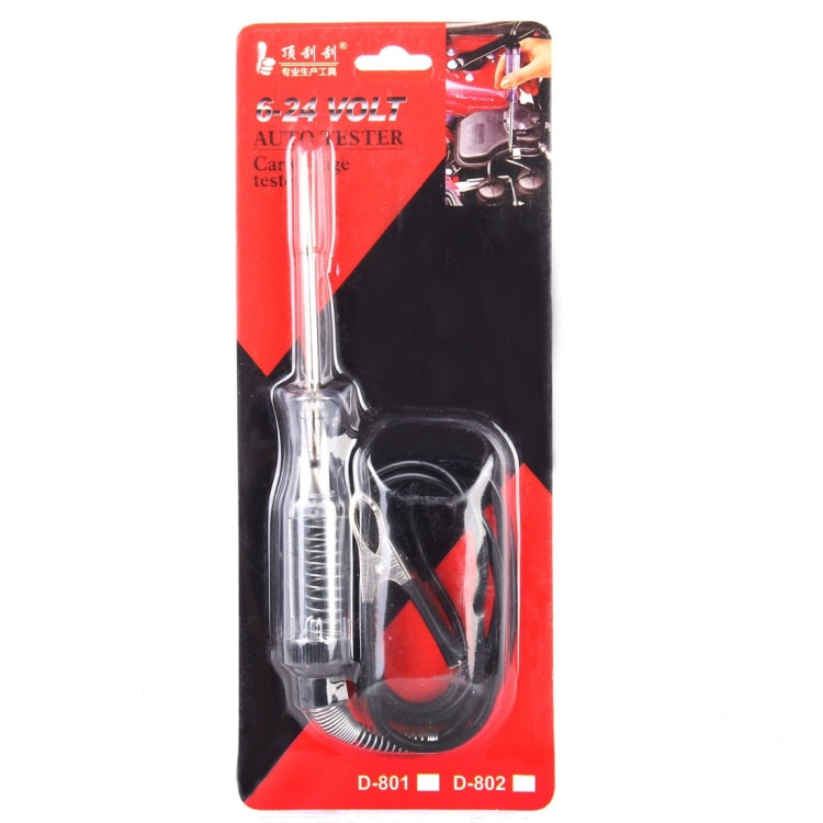 1M Car Voltage Circuit Tester for 6-24V DC Long Systems Probe Continuity Test Light - Electronic Test by PMC TechLife | Online Shopping South Africa | PMC TechLife