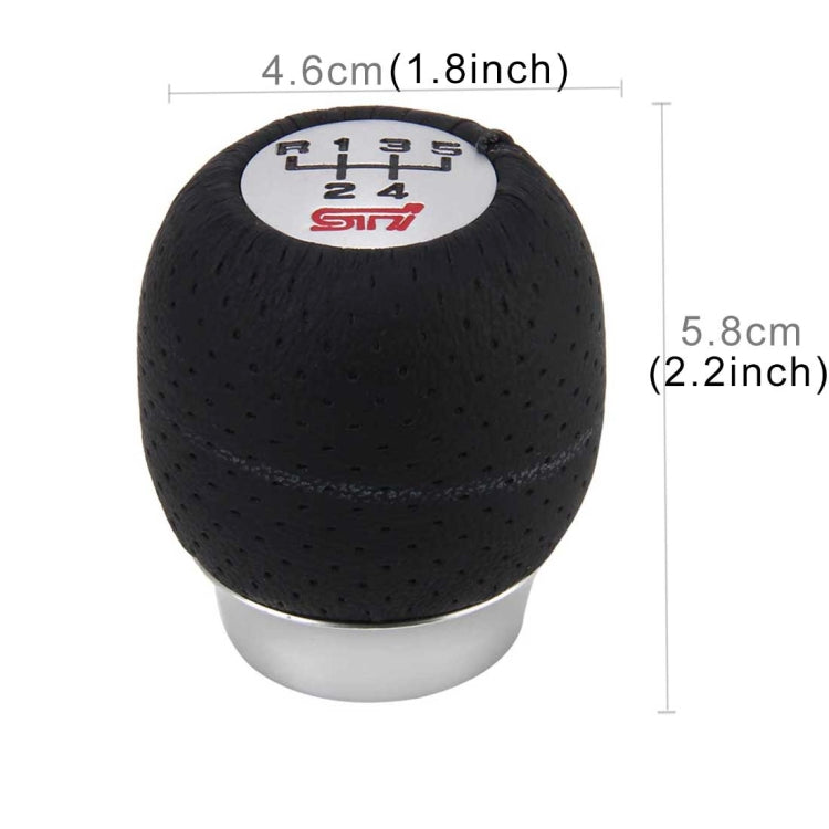 Universal 5 Speed Aluminum Manual Car Gear Shift Knob Shifter Lever Cover - Shift Knob by PMC Jewellery | Online Shopping South Africa | PMC Jewellery