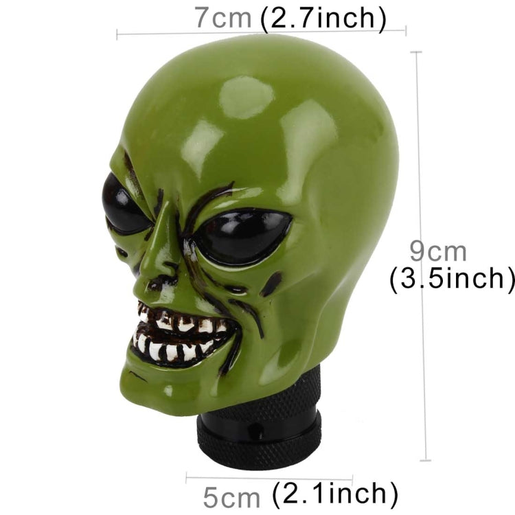 Alien Shaped Universal Vehicle Car Shifter Cover Manual Automatic Aluminum Gear Shift Knob - Shift Knob by PMC Jewellery | Online Shopping South Africa | PMC Jewellery