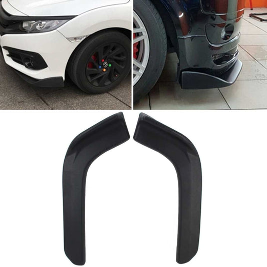 2 PCS Universal Fit Car Front Bumper Spoiler Lip Splitter Diffuser SUV ABS Front Shovel, Length: 62cm - Bumper by PMC Jewellery | Online Shopping South Africa | PMC Jewellery | Buy Now Pay Later Mobicred