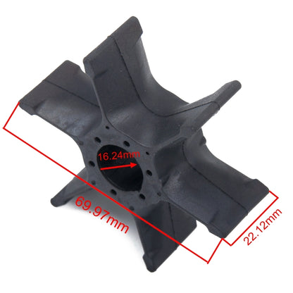 Outboard Water Pump Impeller 6F5-44352-00 for Yamaha C40HP / CV40HP - Marine Accessories & Parts by PMC Jewellery | Online Shopping South Africa | PMC Jewellery | Buy Now Pay Later Mobicred