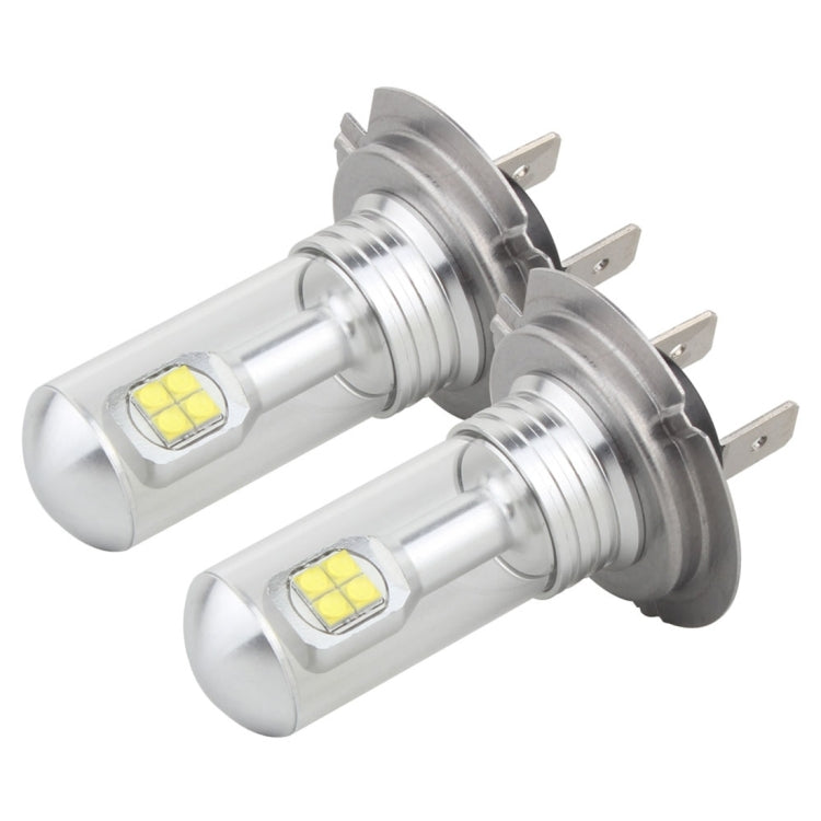 2 PCS  H7 40W 800 LM 6000K 8 CREE LEDs Car Fog Lights, DC 12V(White Light) - Fog / Driving Lights by PMC Jewellery | Online Shopping South Africa | PMC Jewellery | Buy Now Pay Later Mobicred