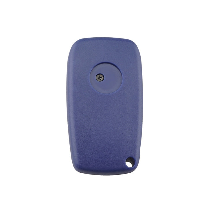 For FIAT Car Keys Replacement 3 Buttons Car Key Case with Side Battery Holder (Blue) - Car Key Cases by PMC TechLife | Online Shopping South Africa | PMC TechLife