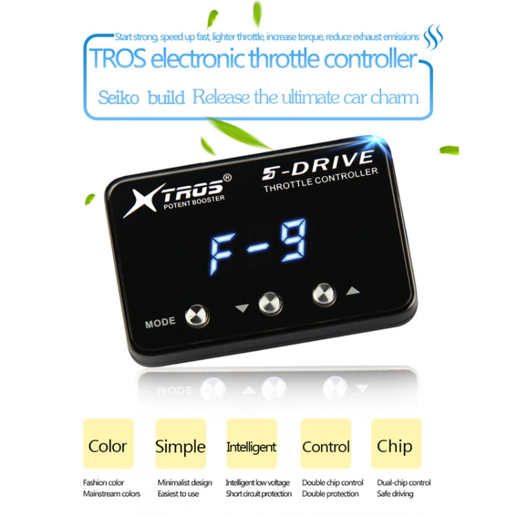 TROS KS-5Drive Potent Booster for Nissan Navara D40 Electronic Throttle Controller - Car Modification by TROS | Online Shopping South Africa | PMC Jewellery | Buy Now Pay Later Mobicred