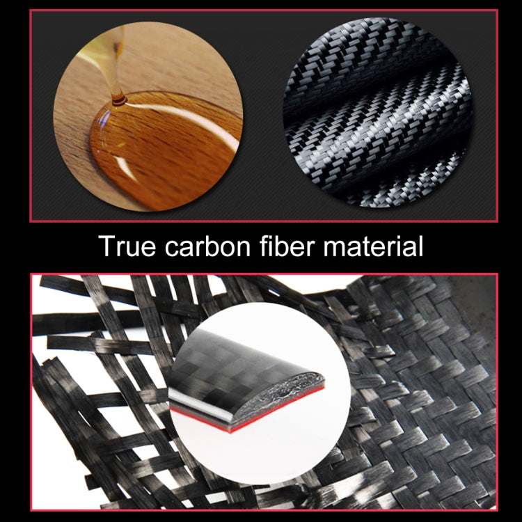 3 PCS Car Carbon Fiber Rear Air Outlet Decorative Sticker for Volkswagen Touareg 2011-2018 - Car Interior Mouldings by PMC Jewellery | Online Shopping South Africa | PMC Jewellery | Buy Now Pay Later Mobicred