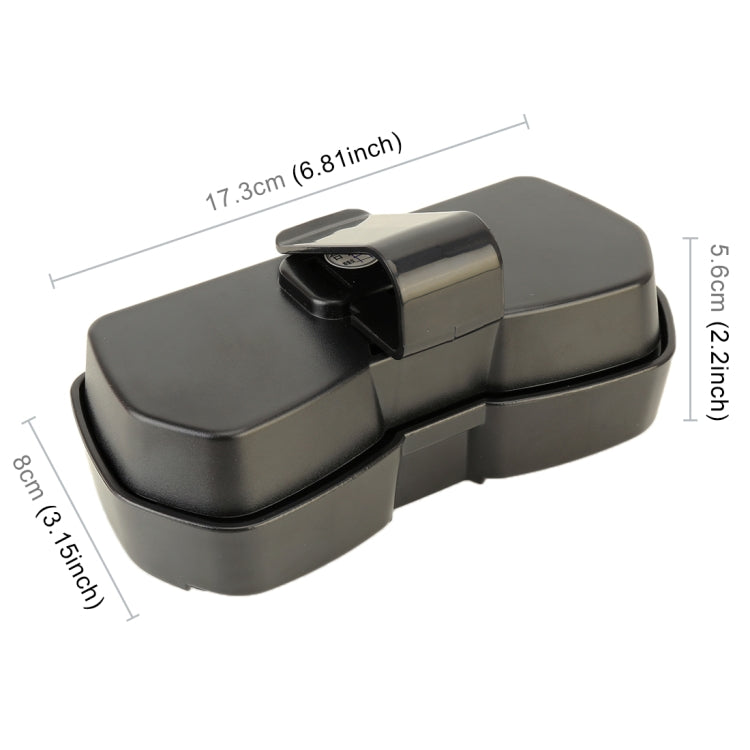 Car Multi-functional Glasses Case Sunglasses Storage Holder with Card Slot, Diamond Style (Black) - Sunglasses & Glasses Clips by PMC TechLife | Online Shopping South Africa | PMC TechLife | Buy Now Pay Later Mobicred