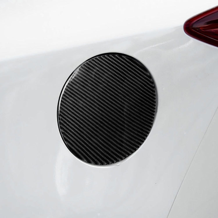 Car Carbon Fiber Fuel Tank Cap Decorative Sticker for Mazda Axela 2013-2018 - Car Interior Mouldings by PMC Jewellery | Online Shopping South Africa | PMC Jewellery | Buy Now Pay Later Mobicred