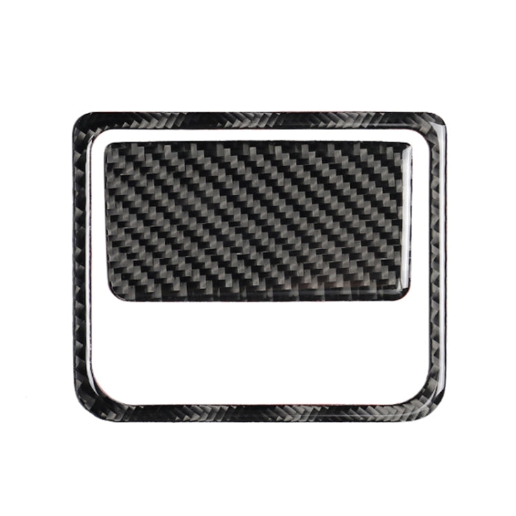 Car Carbon Fiber Front Passenger Seat Storage Box Decorative Sticker for Mazda Axela 2017-2018 - Car Interior Mouldings by PMC TechLife | Online Shopping South Africa | PMC TechLife | Buy Now Pay Later Mobicred